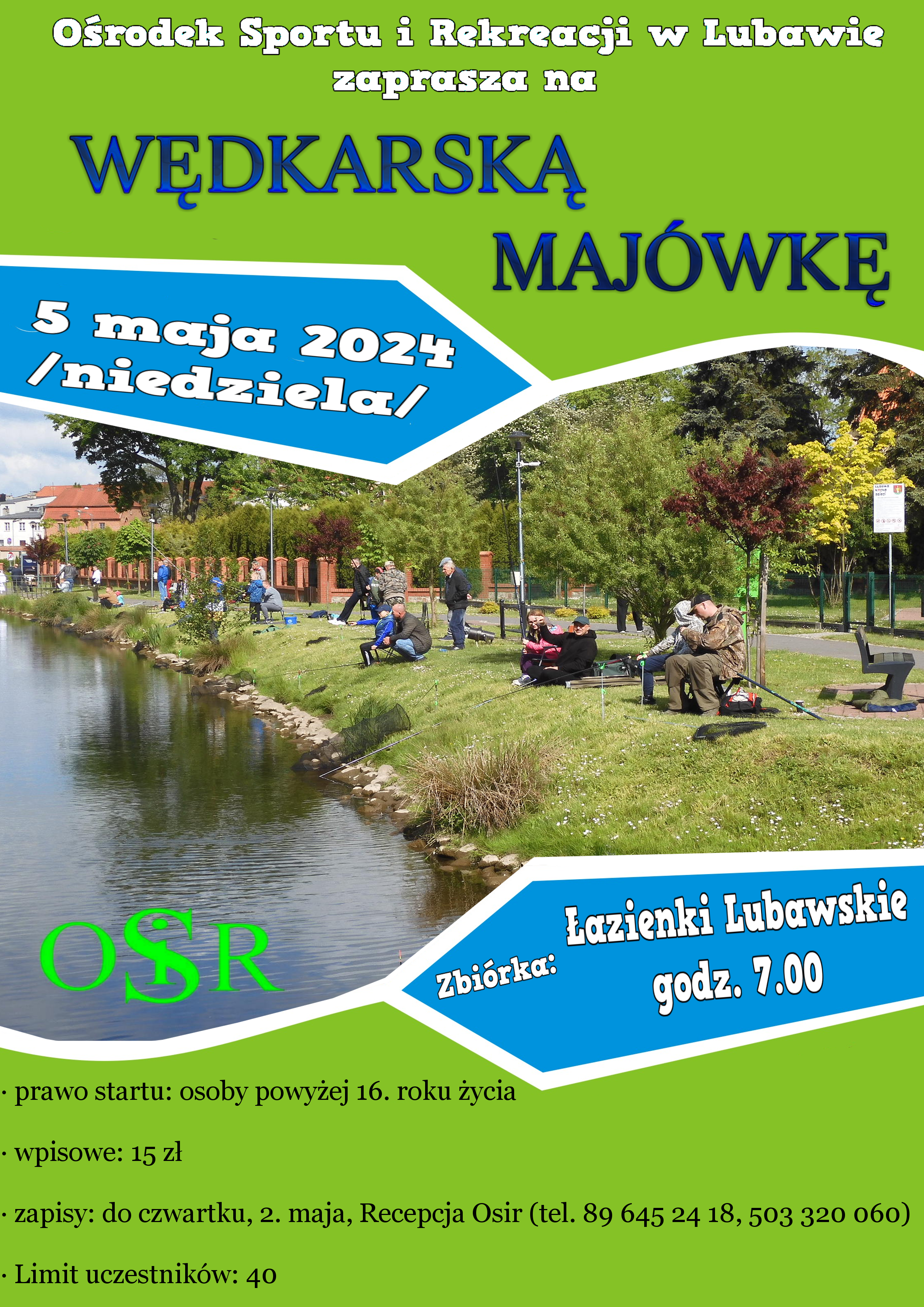 zawody wedkarskie maj 2024